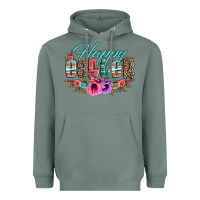 Sage happy easter western floral serape leopard Heavyweight Hoodie - Jasminsmagicworld
