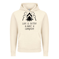 Vintage Artic life is better around a campfire Vintage Hoodie - Unal Design
