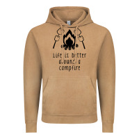 Vintage Camel life is better around a campfire Vintage Hoodie - Unal Design
