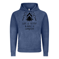Vintage Denim life is better around a campfire Vintage Hoodie - Unal Design