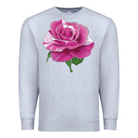 Heather Grey parade day rose Premium Sweatshirt - LillyAllenDesigns