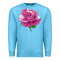 Ocean Blue parade day rose Premium Sweatshirt - LillyAllenDesigns