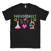 Black phlebotomist tech Classic Tee - CowhideDigitalArt