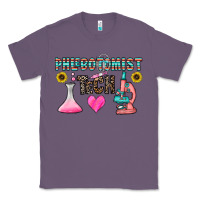 Lavender phlebotomist tech Classic Tee - CowhideDigitalArt
