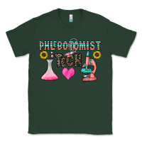 Sports Green phlebotomist tech Classic Tee - CowhideDigitalArt