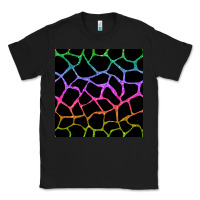 Black giraffe glitter seamless pattern Classic Tee - BundleAndBundleShop