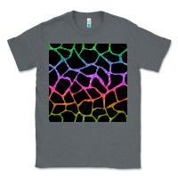 Charcoal Heather giraffe glitter seamless pattern Classic Tee - BundleAndBundleShop