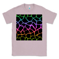 Lilac giraffe glitter seamless pattern Classic Tee - BundleAndBundleShop