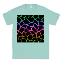 Seafoam giraffe glitter seamless pattern Classic Tee - BundleAndBundleShop