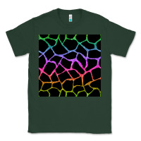 Sports Green giraffe glitter seamless pattern Classic Tee - BundleAndBundleShop