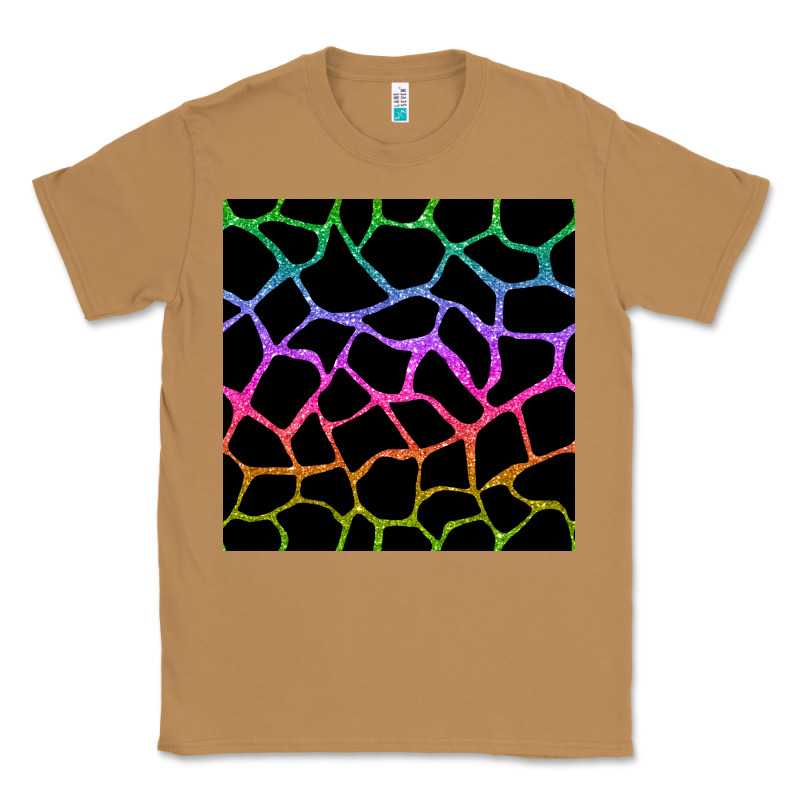 Giraffe Glitter Seamless Pattern Classic Tee by BundleAndBundleShop | Teevron