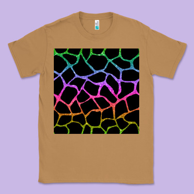 Giraffe Glitter Seamless Pattern Classic Tee Designed By Bundleandbundleshop
