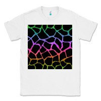 White giraffe glitter seamless pattern Classic Tee - BundleAndBundleShop