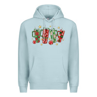 Blue Mist Christmas cups Premium Hoodie - MaliasSmallBusiness