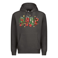 Smoke Christmas cups Premium Hoodie - MaliasSmallBusiness