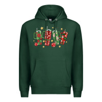 Sports Green Christmas cups Premium Hoodie - MaliasSmallBusiness
