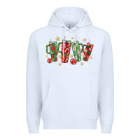 White Christmas cups Premium Hoodie - MaliasSmallBusiness