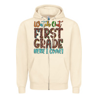 Sandshell watch out first grade here i come! Zipper Hoodie - JahusDesignShop