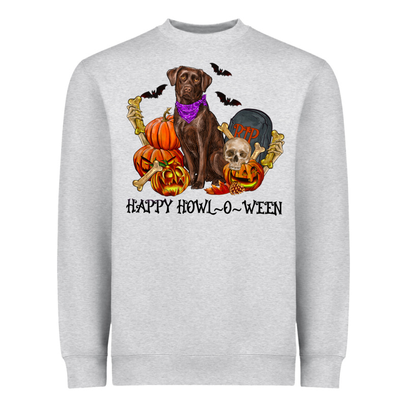 Happy Howl-o-ween Heavyweight Sweatshirt by RanaPortraitStore | Teevron