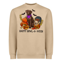 Mushroom Happy Howl-o-ween Heavyweight Sweatshirt - RanaPortraitStore