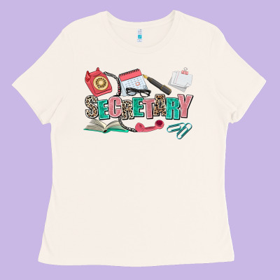 Secretary Ladies Tee Designed By Adodesignshop