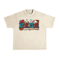Sandshell mama baseball Urban Heavy Tee - Zillion Design Studio