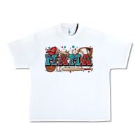 White mama baseball Urban Heavy Tee - Zillion Design Studio
