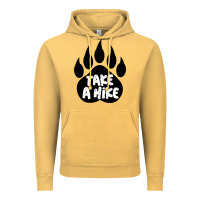 Vintage Mustard take a hike Vintage Hoodie - Unal Design