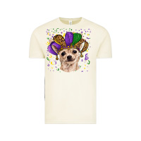 Vintage Arctic mardi gras hat chihuahua Vintage Tee - RanaPortraitStore