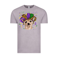 Vintage Zinc mardi gras hat chihuahua Vintage Tee - RanaPortraitStore
