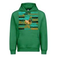 Emerald chicken typography Urban Hoodie - Artiststas
