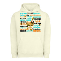 Pigment Pistachio chicken typography Urban Hoodie - Artiststas