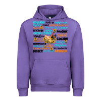 Tulip chicken typography Urban Hoodie - Artiststas