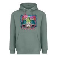 Sage happy easter gnomes farm truck Heavyweight Hoodie - Jasminsmagicworld