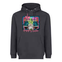 Smoke happy easter gnomes farm truck Heavyweight Hoodie - Jasminsmagicworld