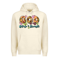 Sandshell god is my refuge and strength Premium Hoodie - MaliasSmallBusiness