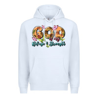 White god is my refuge and strength Premium Hoodie - MaliasSmallBusiness