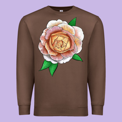 Fun In The Sun Rose Premium Sweatshirt Designed By Lillyallendesigns