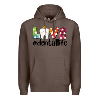 Coffee love dentallife Premium Hoodie - AdoDesignShop