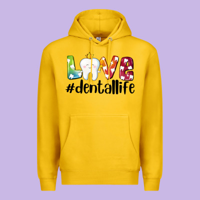 Love Dentallife Premium Hoodie Designed By Adodesignshop