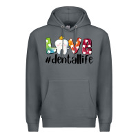 Rock love dentallife Premium Hoodie - AdoDesignShop