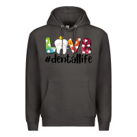 Smoke love dentallife Premium Hoodie - AdoDesignShop