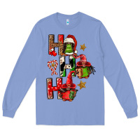 Colony Blue ho ho ho afro gnomes Long Sleeve Tee - FaDigitalArtStudio