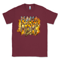 Burgundy mama mommy mom bruh Classic Tee - RacoonDesign