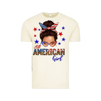 Vintage Arctic all american girl messy bun Vintage Tee - texasbilliewilder