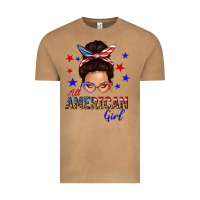 Vintage Camel all american girl messy bun Vintage Tee - texasbilliewilder
