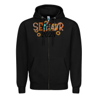 Black senior 2023 fall Zipper Hoodie - JahusDesignShop