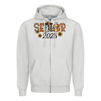 Dove Grey senior 2023 fall Zipper Hoodie - JahusDesignShop