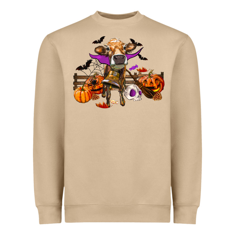 Heifer Cow Halloween Heavyweight Sweatshirt by RanaPortraitStore | Teevron