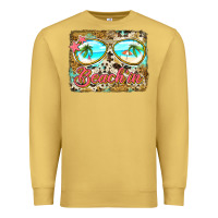 Antique Gold beach'in sunglasses Premium Sweatshirt - Jasminsmagicworld